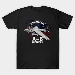 Grumman A-6 Intreduer warplane T-Shirt